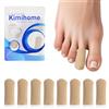 Kimihome 8 tappi in gel con punta chiusa, protezioni per le custodie in silicone, protezione per calli, blister e calluse, taglia media