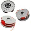 Zguziji Filo per decespugliatore, 3 bobine di filo compatibile con Flymo FLY021/513937190, filo per decespugliatore a doppia linea da 1,5 mm, bobine di ricambio per tagliaerba Contour XT, Mini/Multi Trim