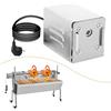 YJINGRUI Motore in Acciaio Inox per girarrosto, 15W 40 kg, Motore girarrosto per Grigliare Pollo, Maiale, Kebab (220V AC)