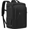 WENIG Zaino 55x35x25 Bagaglio a Mano 55x35x25 per ITA Airways Zaino da Viaggio Aereo 48L Borsa da Cabina per Voli con Caricatore USB Zaini Casual per Air France, Air Europa, Nero