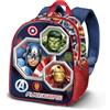 KARACTERMANIA Marvel Avengers Assemble-Zainetto Basic, Multicolore, 30 x 38 cm, Capacità 13 L