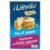 Lo Conte Decorì Lievito Pan di Spagna Istantaneo con Lievito Naturale e Vaniglia Bourbon - Ideale per Torte Alte e Soffici - Senza Glutine - 1 Confezione da 3 Bustine da 18g