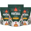 Delta Cafés Portugal Caffè Macinato 220g - Miscela Arabica & Robusta, Espresso Morbido a Tostatura Media con Note di Caramello (Confezione da 3)