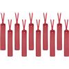 PATIKIL 10Pcs Segnalibri rettangolari Segnalibri in pelle per lettura Rosso | Uomini Donne Insegnanti Lettori Amanti dei libri Scrittori