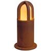 SLV RUSTY CONE 40 lampada da terra outdoor, C35, rotonda, ghisa arrugginita, Ø/H 15/40 cm, E14 max. 40W, IP54