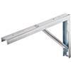 Alberts 803001 Staffa portamensola con profilo a U | disponibile in diverse versioni | zincata | altezza 175 mm | profondità 300 mm