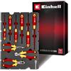 Einhell Originale Einhell E-Case Inserto Cacciaviti 17 pz (Set Cacciaviti, Tappo Battente, Forma Compatta, Cappuccio Rotante, Profilo Stella, Cromo Vanadio, Sistema E-Case)