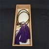 Giapponese Nichiren Buddista Rosario Juzu Tigre Eye Potenza Beige 54cm/53.6cm 1