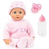 Bayer Bambola Bayer bebé First Words Baby con occhi che si chiudono 24 suoni Rosa