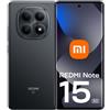 Xiaomi Redmi Note 15 5G 128GB Memoria 6GB Ram Display 6.77 108Mp Midnight Black