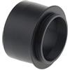Tityvirnix Adattatore da 50,8 mm a M42 x 0,75 T2 per obiettivo oculare telescopico, nero