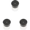Tityvirnix Set di 3 micro oculari per telescopio, lunghezza focale SR4 mm, lunghezza focale 24,5 mm, per astronomia