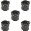 Tityvirnix 5 set di adattatori oculari da 31,7 mm a 24,5 mm