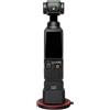 Hrtyvhin Base da tavolo portatile in silicone per tasca 4/3 Base estensione fissa Base per fotocamera sportiva Accessori per streaming live Supporto da tavolo