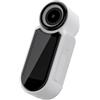 Plyisty Fotocamera con Pollice Magnetico, Risoluzione 2,7K Fotocamera con Schermo da 1,47 Pollici con Intervallo di Registrazione di 120 Minuti e Porta di Tipo C, per Ciclismo Sci (WHITE)
