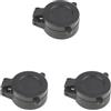 Tityvirnix Set di 3 copriobiettivo per telescopio, binocolo, oculare, 28 mm
