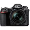 Nikon D500 + Nikkor AF-S DX 16-80mm VR, Fotocamera Reflex Digitale DX, 21.51 Megapixel, LCD Touchscreen Inclinabile, AF 153 punti, Video 4K/UHD, Nero