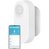 MOES Sensore di movimento intelligente ZIGBEE, sicurezza domestica, sensore di movimento wireless con applicazione di monitoraggio remoto, controllo vocale compatibile con Alexa