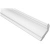 Marbet Design 30 Metri Profilo Decorativo Listini D'Angolo Polistirolo Stucco Rigidi 28x51mm, E-32