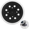 leruiyezs Platorello per Bosch PEX 300 AE Con Dischi Abrasivi 125 Hook and Loop 8 Fori Ventilazione Compatibile Per Levigatrice Orbitale Bosch PEX 300 AE Piatto Lucidatura Falegnameria Garage