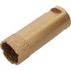 PRODIAMANT punta professionale per piastrelle 27 mm x M14 punta diamantata smerigliatrice angolare per la foratura a secco di gres fine, piastrelle da rivestimento e pietra naturale