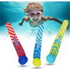 KIDVERSE Giochi Subacquei per Bambini - Giocattoli Acquatici Testati - Gioco Subacqueo in Neoprene Bambini - Colorati Giochi da Piscina per Imparare a Immergersi (Palline da Sub)