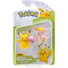 Pokémon Pokemon Collezione di action figure da battaglia della primavera Pasqua 2025, confezione da 2 (forma a molla Pikachu e Deerling)