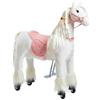 Ponnie Cavallo da Equitazione in Linea Tiara M con Sella Rosa