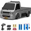 ACAMMZAR RC Drift Macchina Telecomandata, 1:24 20KM/H 4WD Macchine Telecomandate Truck, Radiocomandata Auto con 2 Batterie per Bambini Adulta
