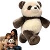 Generico Peluche Che Corre, Pupazzo mucc a che corre, 45cm Cuscino Morbido E Soffice, Bambola Da Collezione A Forma Di Pecora In Stile Cartone Animato, running peluche panda, orso, orsetto, maialino (#09)