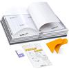 Lavievert 26 fogli di carta adesiva salva puzzle Peel & Stick, preserva 4 x 1000 pezzi, nessun stress, nessun disordine, gioco facile da appendere finito (puzzle non incluso)