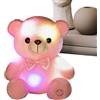Fruusv Orsetto, Illuminato, Animali di Luminoso per Bambini con Tessuto Morbido, LED che Cambia Colore con Luce Delicata, Comodi da Compagnia per