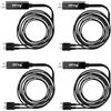 No 4X USB IN-OUT Convertitore / Adattatore di Interfaccia MIDI con MIDI 2196