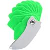 LLELEMAMO Strumento sigillante in silicone 9-in-1 - Coltello da stucco pieghevole & Strumento per riempimento pareti, Set spatole in plastica resistente per fai-da-te, pittura, stuccatura e sigillatura (B)