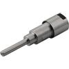 Moliuoly Asta di prolunga per adattatore per fresatrice, estensione per fresatrice, per attacco da 1/4, 8 mm e 6 mm, accessori di precisione per fresatrici e macchine per incisione, per estensione del gambo