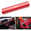 CompraFun Pellicola Wrapping Auto 6D, 150 x 30cm Rosso Pellicola Carbonio Adesivi Fibra di Carbonio Impermeabile e Senza Bolle, Wrapping Pellicole Protettive per Vernici per Auto, Moto, Bici