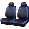 WSDUILA Coprisedili Auto Anteriore per Dacia Duster 2018-2022 2023 2024 2025, Coprisedile Universale, Lavabile in Lavatrice,C Blue