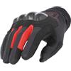 Acerbis Ramsey My Vented Pro Mesh Guanti da motocicletta, nero/rosso, XL