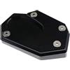 Generic For Suzuki for V-STROM 800 DE 2023 Moto Cavalletto Laterale Ingranditore Piastra di Estensione Pad Cavalletto Pad Piede(Black)