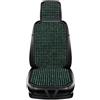 TroHollis Coprisedile Auto In Palline Di Legno Cuscino universale for auto con perline di legno, rinfrescante e traspirante, con base in tessuto antiscivolo, adatto for la seduta dei vestiti, disponibile in 5 c