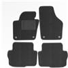 Mats4all Set di tappetini auto Compatibile con Seat Alhambra 2010-2020 5 persone | Antiscivolo | Con rinforzo | 4 pezzi | Tappetini per auto | Set di tappetini