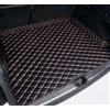 WEIQQI Auto Tappetino Bagagliaio per BYD Seal U DM-i 2024 2025(Audio on The Right), Auto Tappetino Baule in Pelle Fodera Tappeto Copri AntiGraffio Antiscivolo Protezione,BlackRed/E