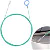 Hugfads Spazzola per Tubi di Scarico del Tetto Apribile 300cm, Lunga e Flessibile, Strumento di Pulizia per Auto, Applicabile a Tettuccio Apribile, Serbatoio del Carburante, Frigorifero (Verde)