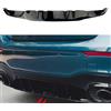GCACE Auto Diffusore Posteriore per Benz A-Class W177 A35 A45 AMG, Diffusore paraurti Posteriore ABS Diffusore Spoiler Labbro Inferiore Spoiler Splitter