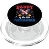 Daddy of the little Firecracker Family F Papà del Piccolo Petardo Famiglia Patriottica PopSockets PopGrip per MagSafe