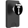 Airport Exchange Shop Pat Down Area freccia giù Aeroporto divertente PopSockets PopWallet per MagSafe