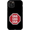 Molecular Biologist Genetics Science Hum Custodia per iPhone 11 Pro Detto divertente UAA UAG UGA Stop Codon Biology
