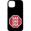 Molecular Biologist Genetics Science Hum Custodia per iPhone 15 Plus Detto divertente UAA UAG UGA Stop Codon Biology