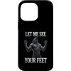Funny Stupid Wolves Meme Custodia per iPhone 14 Pro Max Fammi vedere i tuoi piedi Meme ironico di Alpha Wolf