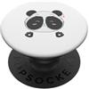 panda China animal zoo bear Himalayan ba Panda Lady è innamorata PopSockets PopGrip Adesivo